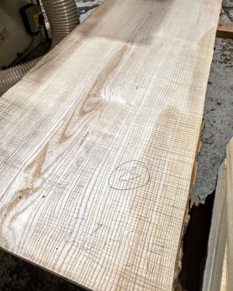 English Ripple Ash Slab