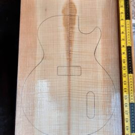 Ripple Ash Bookmatched Carve Top Set