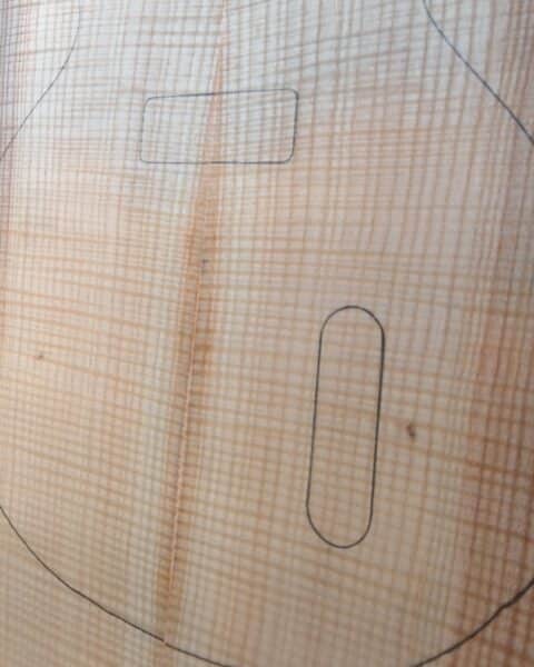 Ripple Ash Bookmatched Carve Top Set