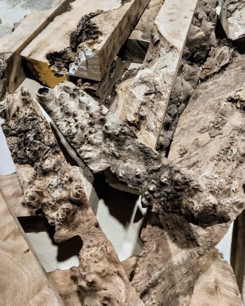 Burr Elm Live Edge Resin Casting Wood Blanks