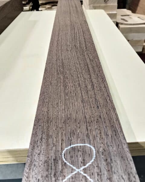 Quarter Sawn Wenge Neck