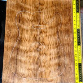 Ancient Quilted Redwood Guitar Bookmatched Drop Top Set