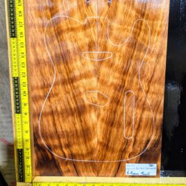 Ancient Quilted Redwood Guitar Bookmatched Drop Top Set