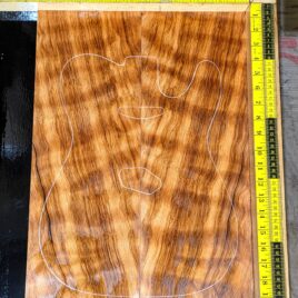 Ancient Quilted Redwood Guitar Bookmatched Drop Top Set