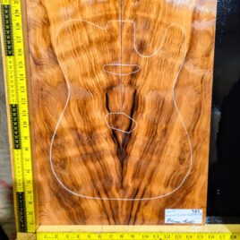 Ancient Quilted Redwood Guitar Bookmatched Drop Top Set