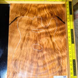 Ancient Quilted Redwood Guitar Bookmatched Drop Top Set