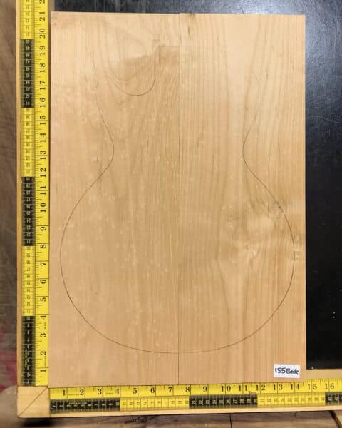 American Red Alder 2 Piece Body Blank