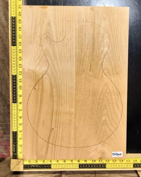 American Red Alder 2 Piece Body Blank