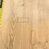 American Red Alder 2 Piece Body Blank