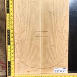 Maple Bookmatched Guitar Carve Top Set