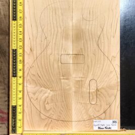 Figured Maple Bookmatched Guitar Carve Top Set