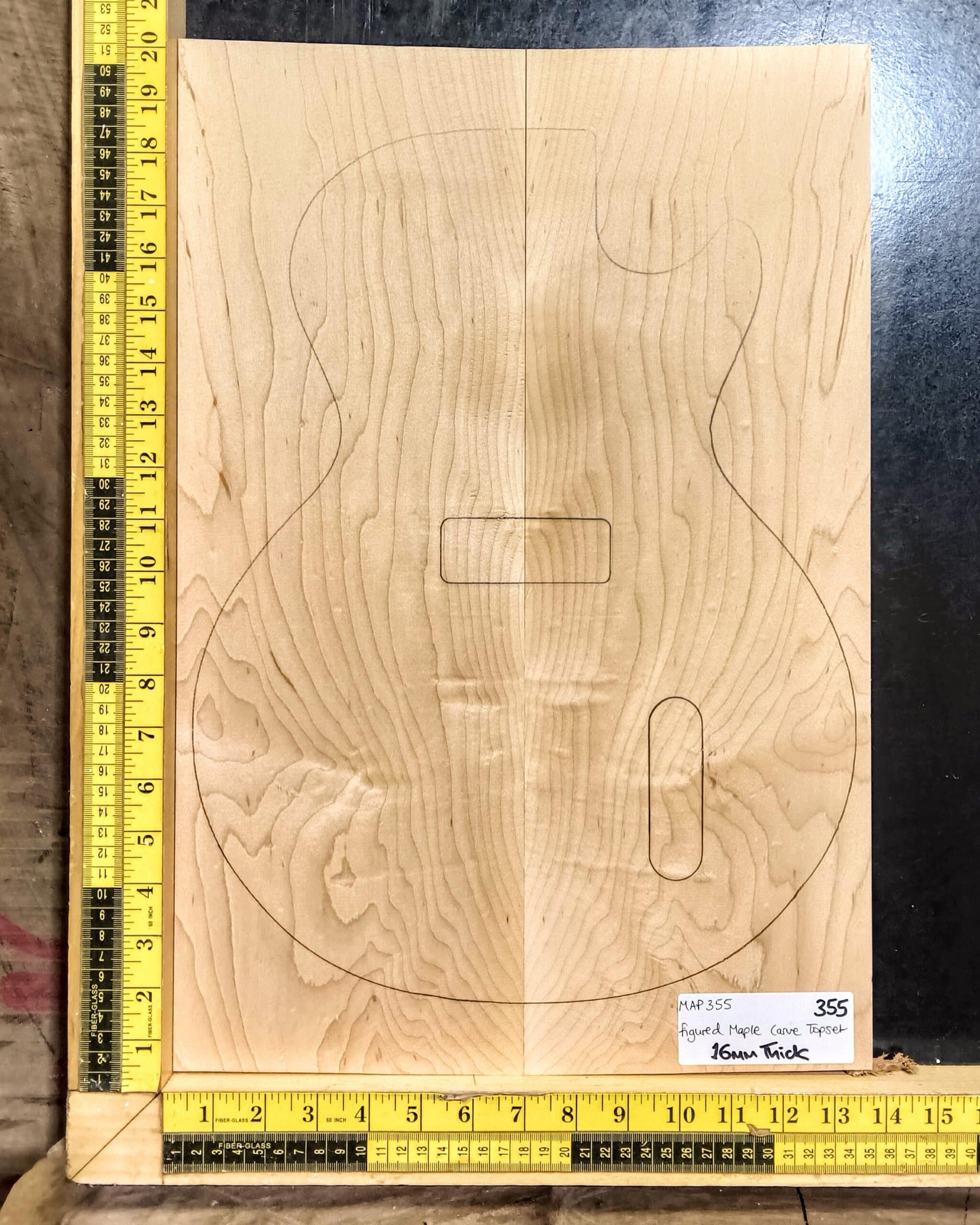 Flame Maple Guitar Tops UK – Bookmatched Tonewood Sets | Luthier Wood