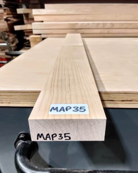 Plain Maple Quarter Sawn Guitar Neck Blank