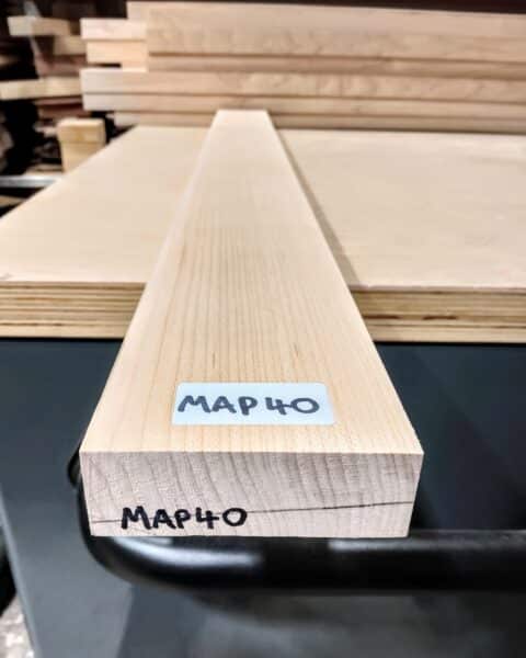 Plain Maple Quarter Sawn Guitar Neck Blank