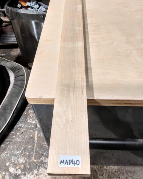 Plain Maple Quarter Sawn Guitar Neck Blank