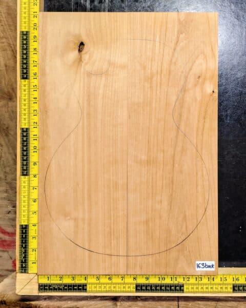 American Red Alder 2 Piece Guitar Body Blank