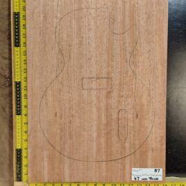 Mahogany Guitar Body Blank 2 Piece