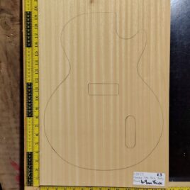 Obeche One-Piece Guitar Body Blank