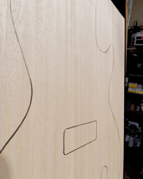 Obeche One-Piece Body Blank