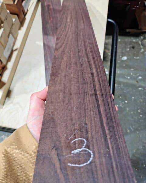 Indian Rosewood Quarter Sawn Guitar Neck Blank