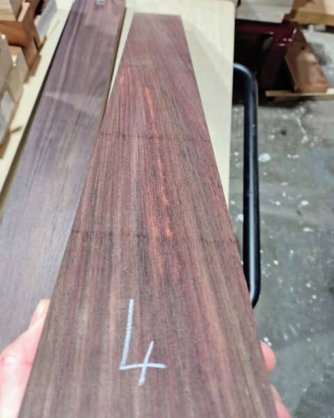Indian Rosewood Quarter Sawn Guitar Neck Blank