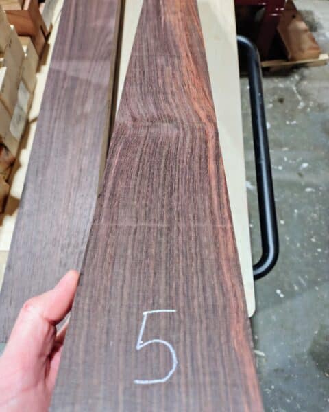 Indian Rosewood Quarter Sawn Guitar Neck Blank