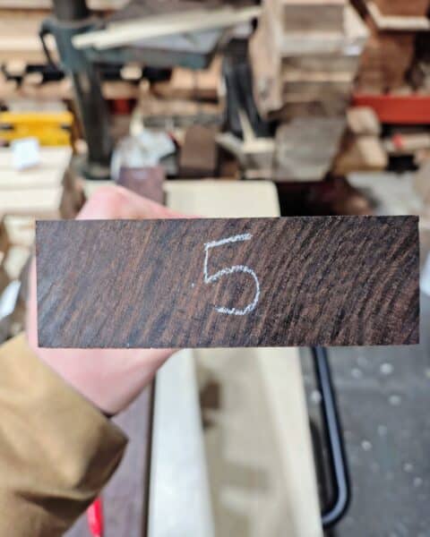 Indian Rosewood Quarter Sawn Guitar Neck Blank