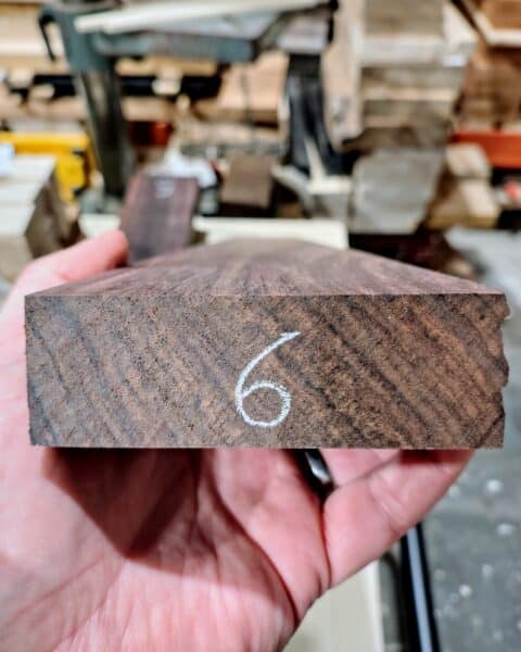 Indian Rosewood Quarter Sawn Guitar Neck Blank