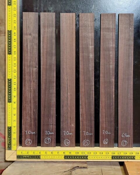 Indian Rosewood Guitar Fingerboard