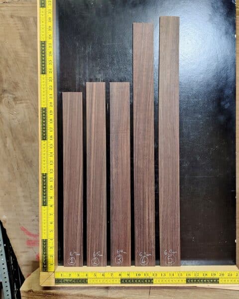 Indian Rosewood Guitar Fingerboard