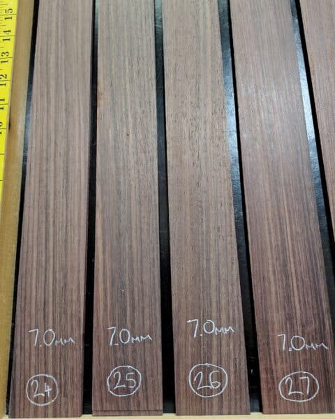 Indian Rosewood Guitar Fingerboard