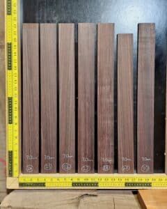 Indian Rosewood Guitar Fingerboard