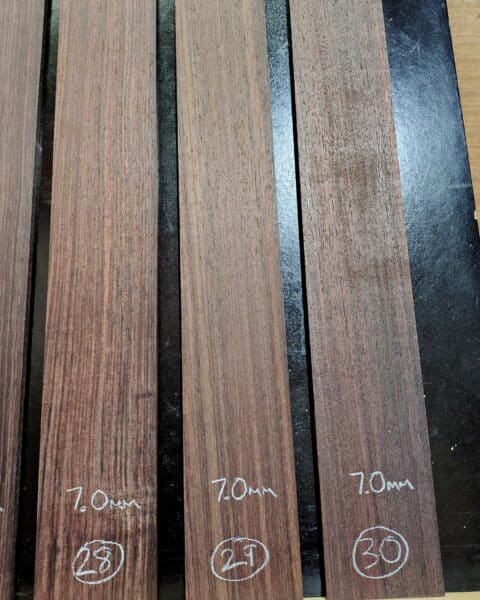 Indian Rosewood Guitar Fingerboard