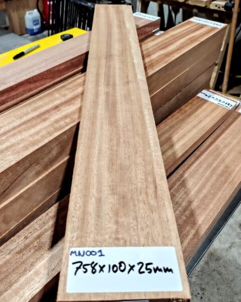 Mahogany Quarter Sawn Guitar Neck Blank