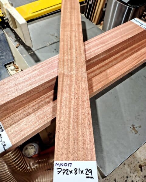 Mahogany Quarter Sawn Guitar Neck Blank