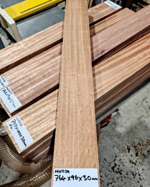 Mahogany Quarter Sawn Guitar Neck Blank