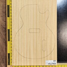 Obeche One-Piece Guitar Body Blank