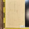 Obeche One-Piece Guitar Body Blank