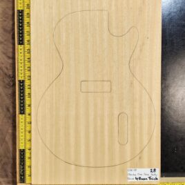 Obeche One-Piece Guitar Body Blank