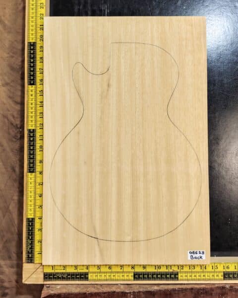 Obeche One-Piece Guitar Body Blank