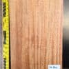 Mahogany one piece electric guitar body blank