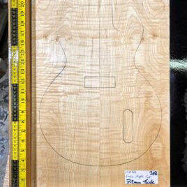 3A flame maple bookmatched guitar top set with strong figure for electric guitar build