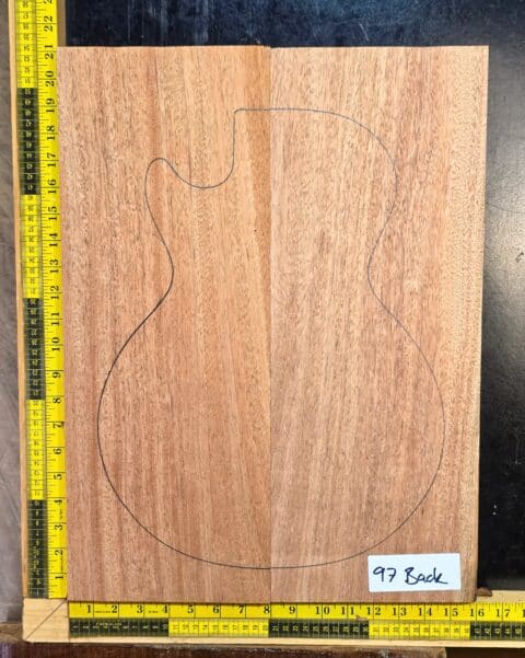 Book-matched 2-piece body blank sets!