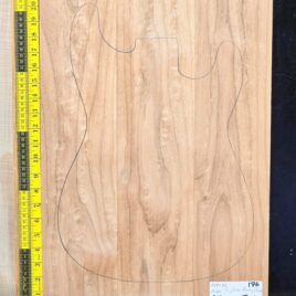 Alder 3 Piece electric guitar and bass body blank for luthiers