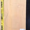 Alder 3 Piece electric guitar and bass body blank for luthiers