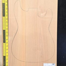 Alder 3 Piece electric guitar and bass body blank for luthiers