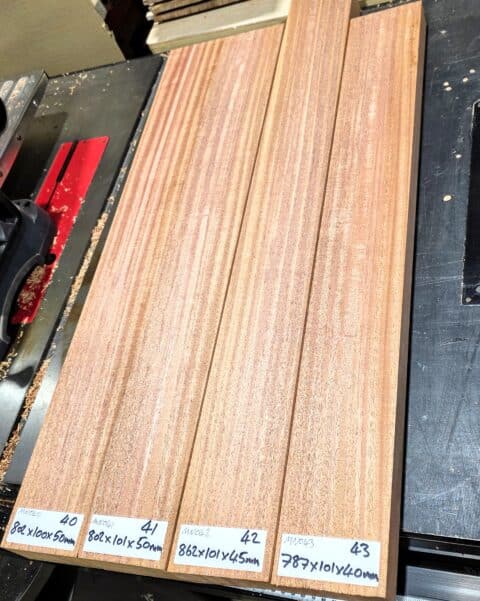Mahogany electric guitar neck blank, guitar making supplies, Luthier Woods