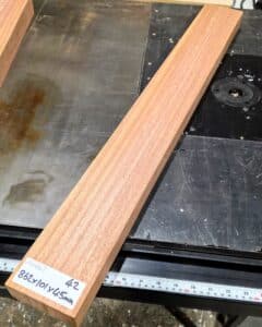 Mahogany electric guitar neck blank, guitar making supplies, Luthier Woods