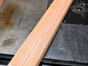 Mahogany electric guitar neck blank, guitar making supplies, Luthier Woods