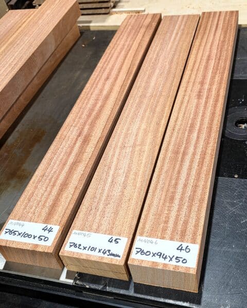 Mahogany electric guitar neck blank, guitar making supplies, Luthier Woods